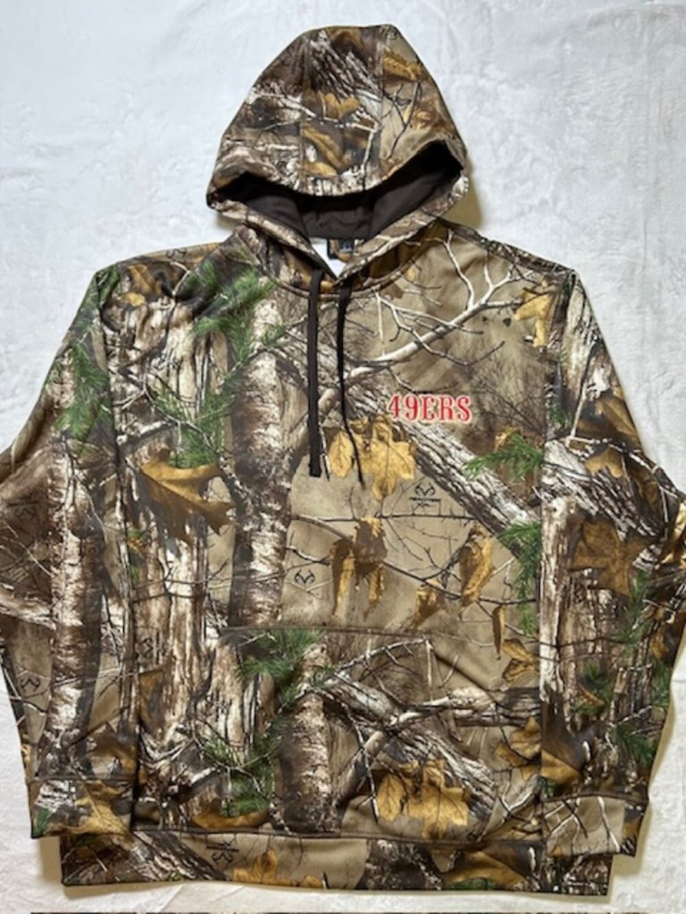 San Francisco 49ers Pullover Camo Hoodie from Dunbrook & Realtree - XL